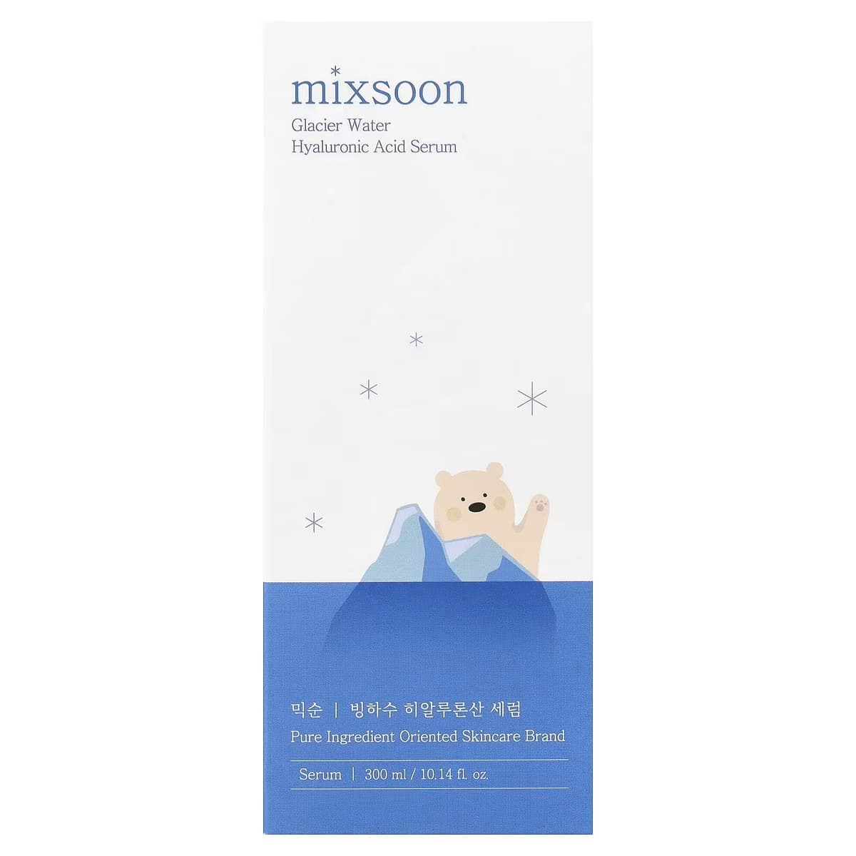 Mixsoon - Glacier Water Hyaluronic Acid Serum 300ml
