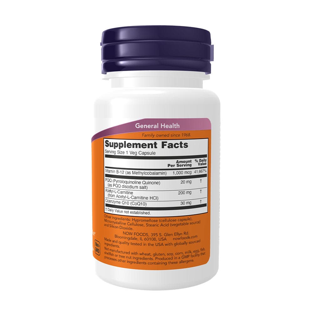 NOW Foods - PQQ Energy - 30 Vcaps