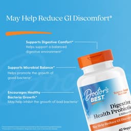 Doctor's Best - Digestive Health Probiotic - 60 Vcaps