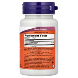 NOW Foods - Ubiquinol CoQH-CF - 60 softgels