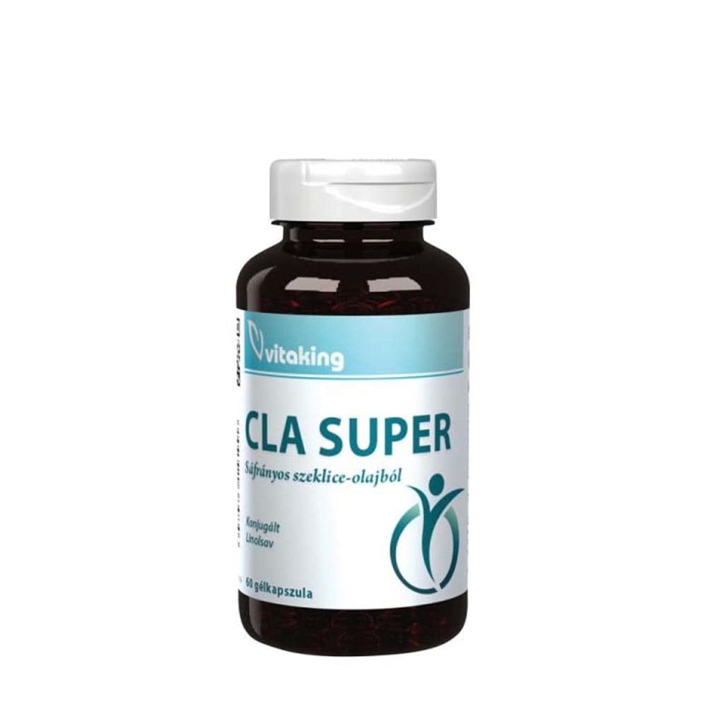 Vitaking - CLA Super - 60 Gelcapsules – Vitaking förpackning