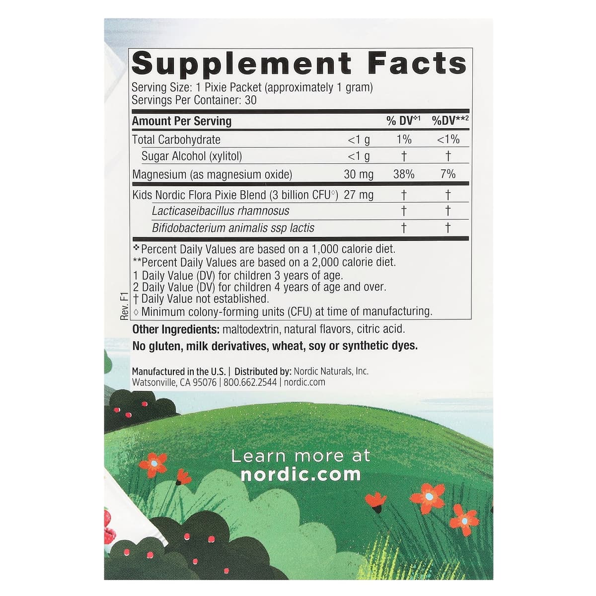 Nordic Naturals - Kids Nordicflora Probiotiske Pixies