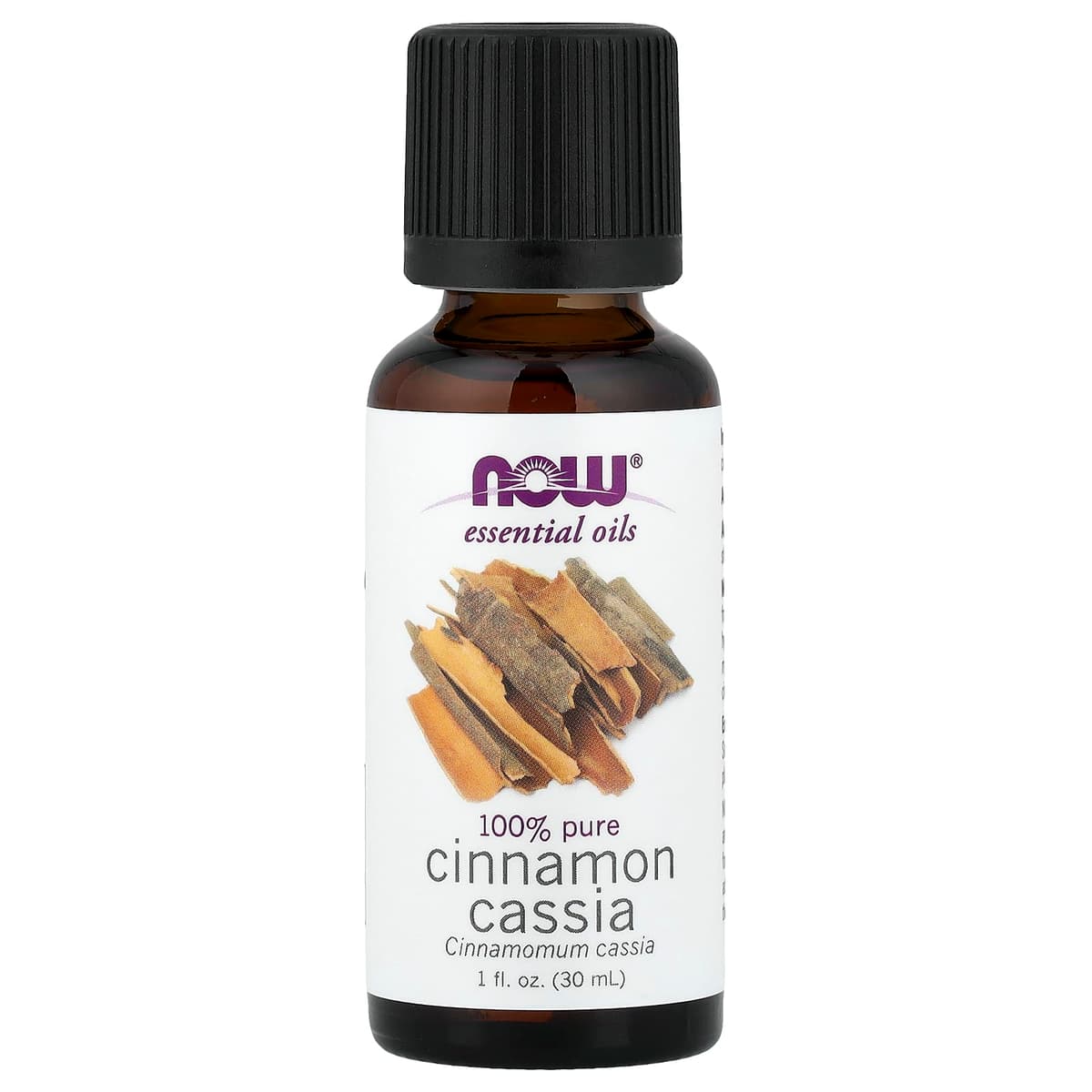 NOW Foods - Eteerinen öljy, Kaneli Cassia - 30ml.