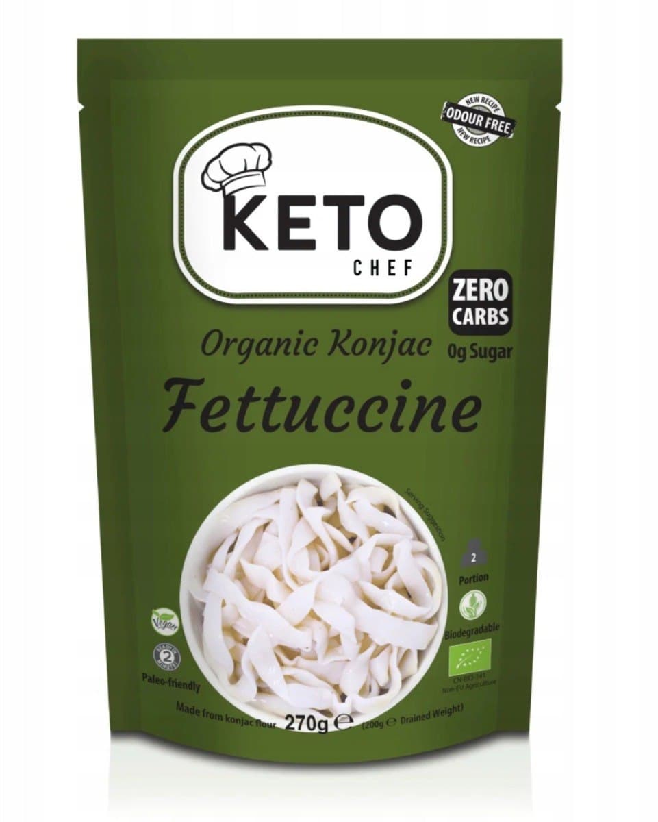 Keto Chef - Organic Konjac Fettuccine - 270g