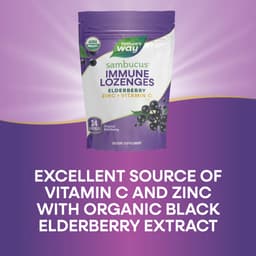 Nature'S Way - Sambucus Immune Organic Lozenges - 24 Loz