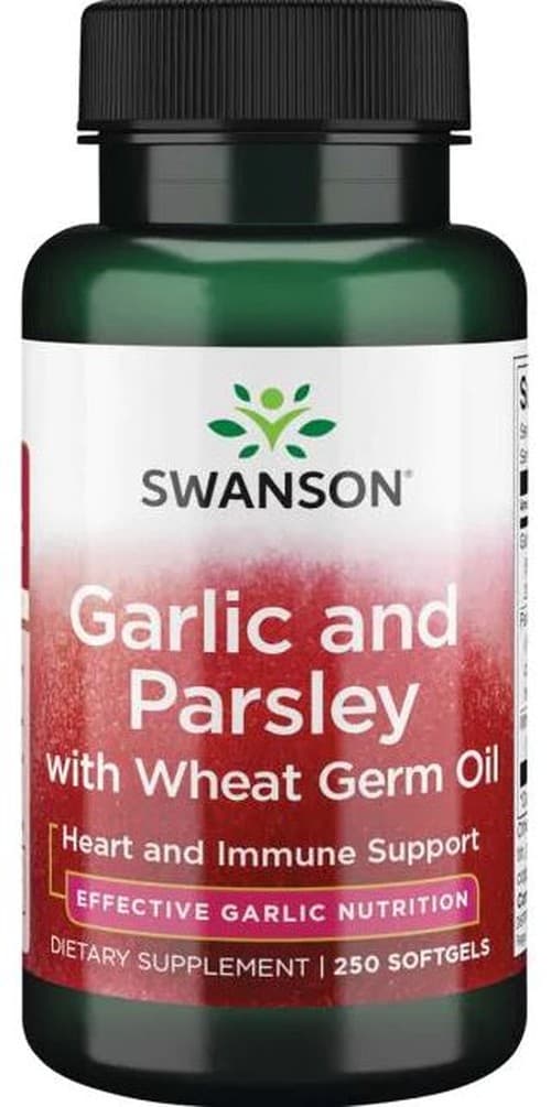 Swanson - Garlic And Parsley With Wheat Germ Oil - 250 Sgels