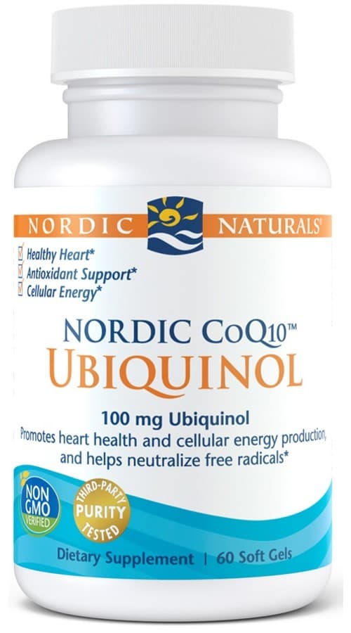Nordic Naturals - CoQ10 Ubiquinol, 100mg - 60 Sgels