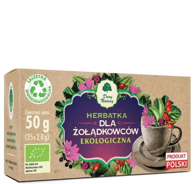 Dary Natury - Stomach Tea – Dary Natury förpackning