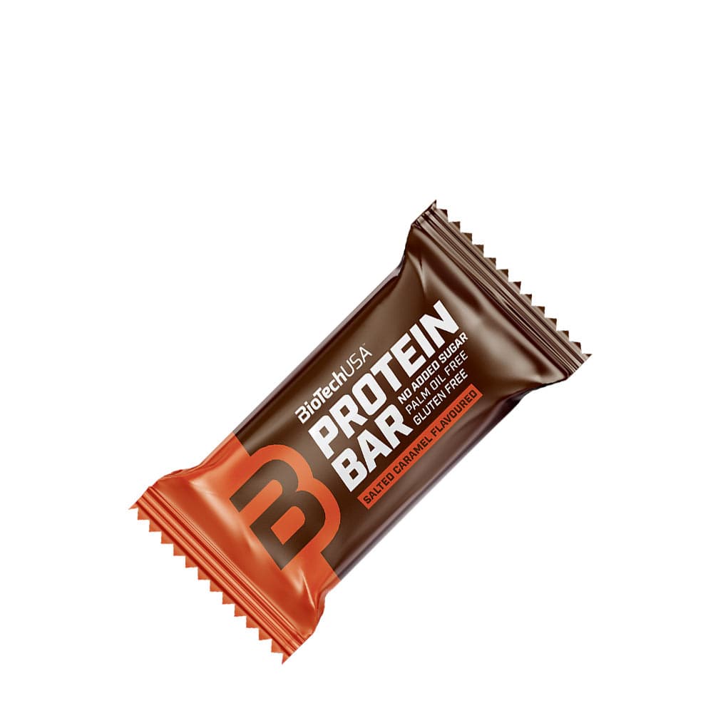 BioTechUSA - Protein Bar, Salted Caramel - 20 x 35g – BioTechUSA förpackning