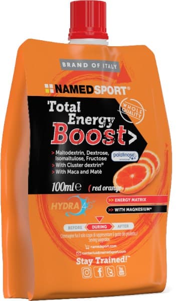 Named Sport - Total Energy Boost - 100ml – Named Sport förpackning