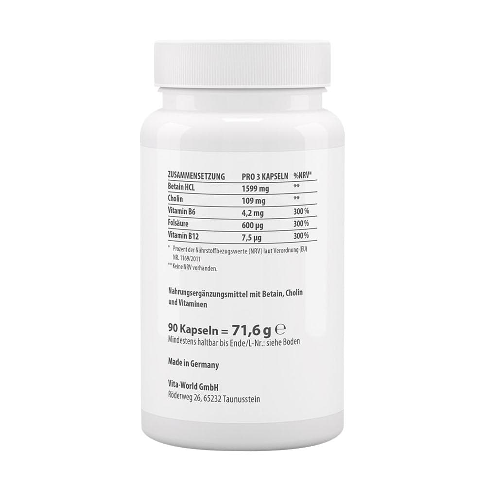 Vitaworld - Homocysteine Complex - 90 Caps