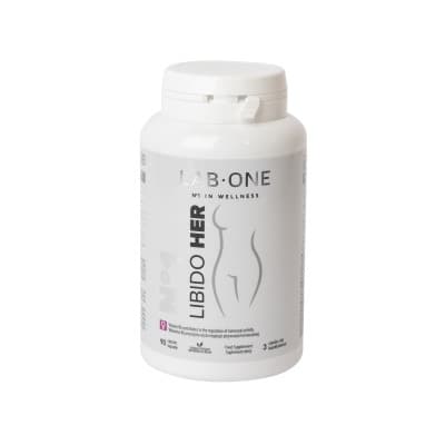 LAB ONE - Libido HER - 90 Caps – LAB ONE förpackning