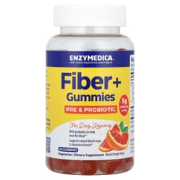 Enzymedica - Fiber+ Gummies - 90 Gummies