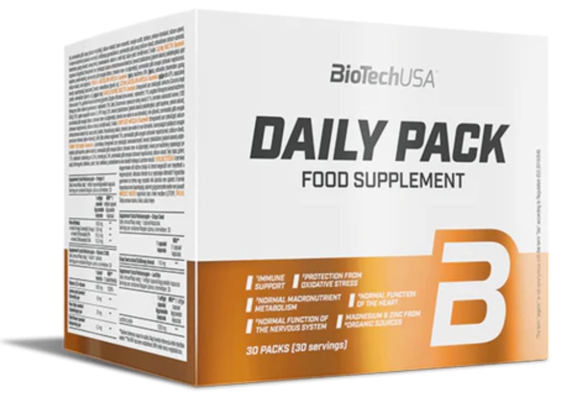 BioTechUSA - Daily Pack - 30 Packs – BioTechUSA förpackning