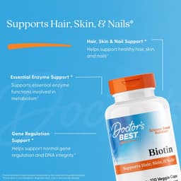 Doctor's Best - Biotin - 120 Vcaps