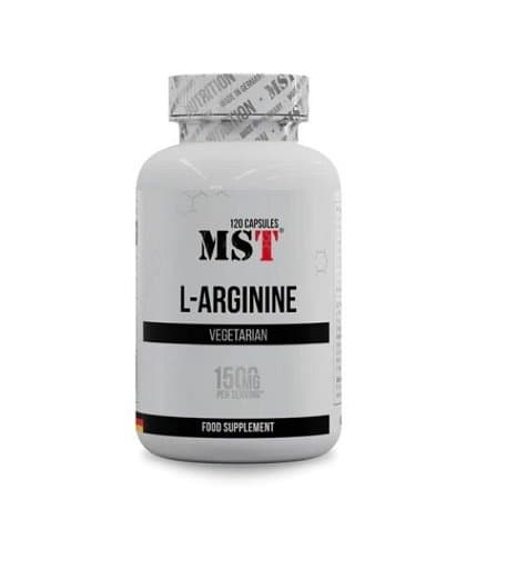 MST - L-arginin - 120 kapslar – MST förpackning