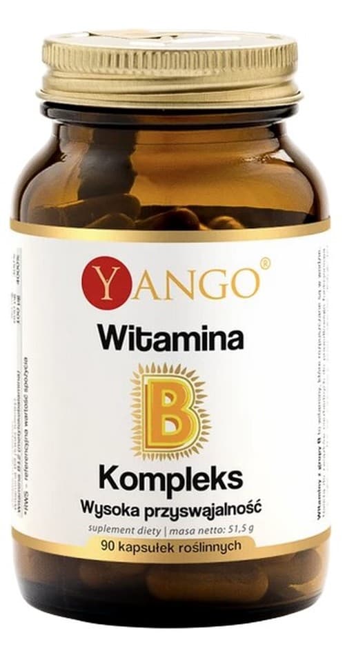 Yango - Vitamin B Complex - 90 Caps – Yango förpackning