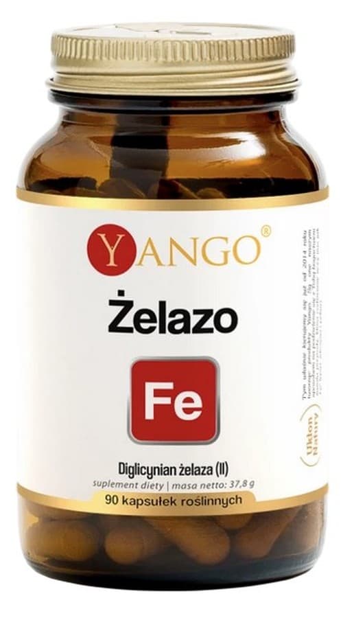 Yango - Ferrous Bisglycinate - 90 Caps – Yango förpackning