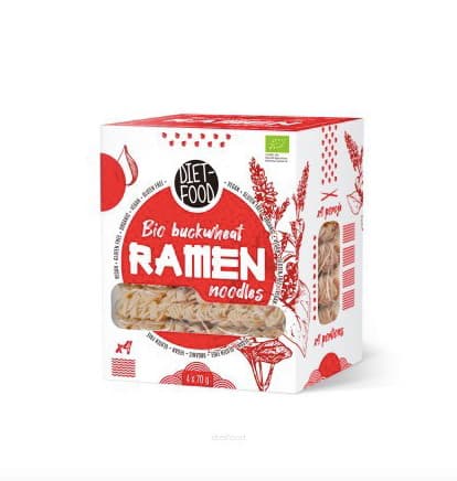 Diet-food - BIO Makaron gryczany 100% Ramen 280g – Diet-Food förpackning