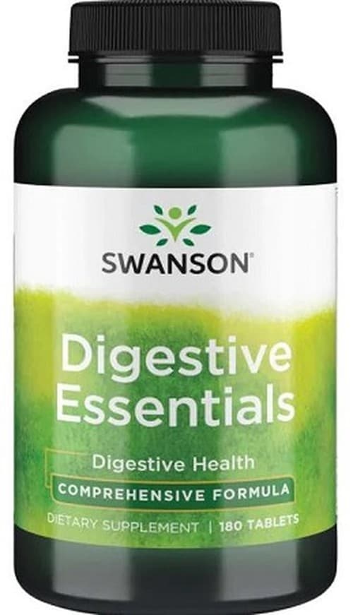 Swanson - Digestive Essentials - 180 Tabs – Swanson förpackning