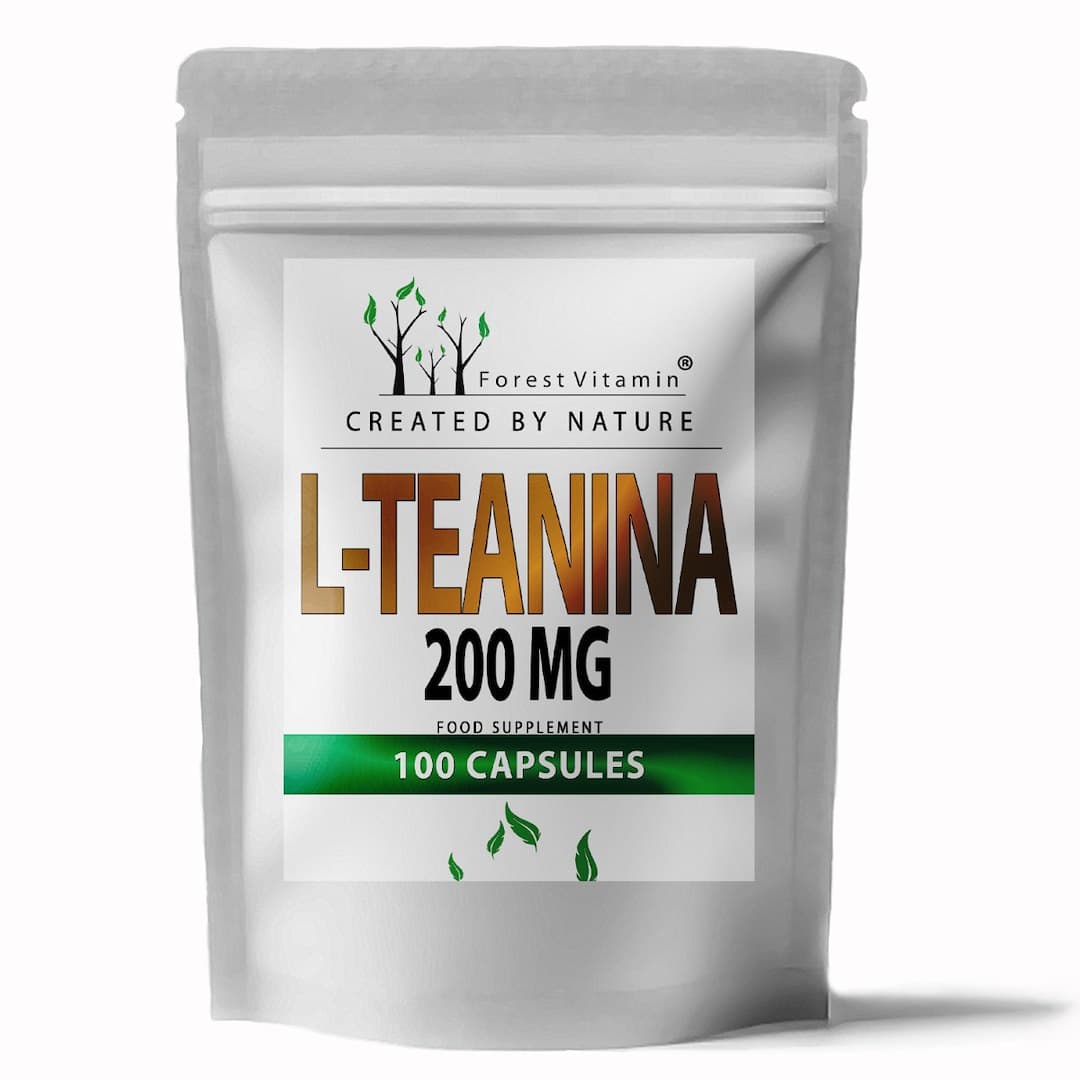 Forest Vitamin - L-Theanine - 100 Capsules – Forest Vitamin förpackning