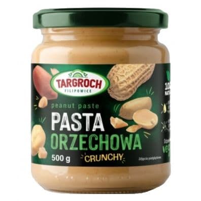 Targroch Pasta orzechowa crunchy 500 g – Targroch förpackning