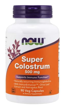 NOW Foods - Super Colostrum Immune Support - 90 Capsules