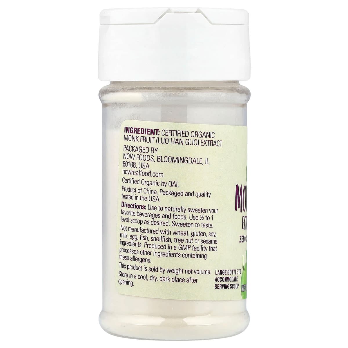 NOW Foods - Luomu munkkikukka-uutepulveri 19,85 g