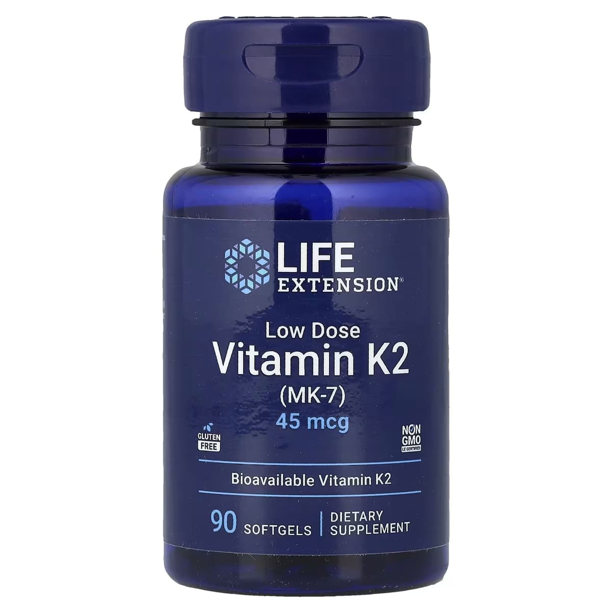 Life Extension - Lavdosis Vitamin K2 (MK-7), 45mcg - 90 Sgels