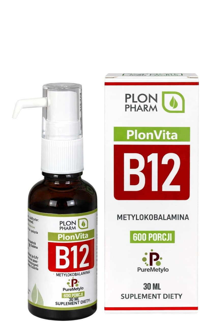 Plon Pharm - Plonvita B12 - 30ml – Plon Pharm förpackning