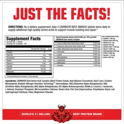 MuscleMeds - Carnivor Beef Aminos - 300 Tabs