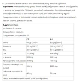 Nutriversum - Thyroid Caps For Women - 120 Caps