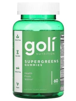Goli Nutrition - Supergreens - 60 Karkkia