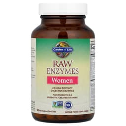Garden Of Life - Raw Enzymes Women - 90 Vegetarian Capsules