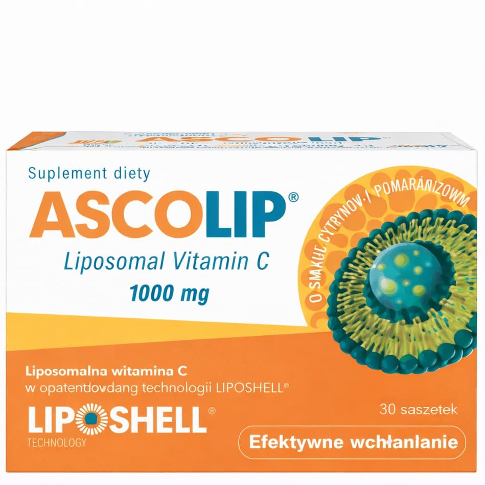 Ascolip - Liposomal Vitamin C - 30 Sachets