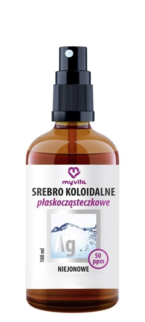 MyVita - Colloidal Silver Non-Ionic 50ppm – MyVita förpackning
