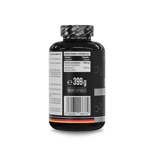 MST - Kreatinmonohydrat - 300 kapslar