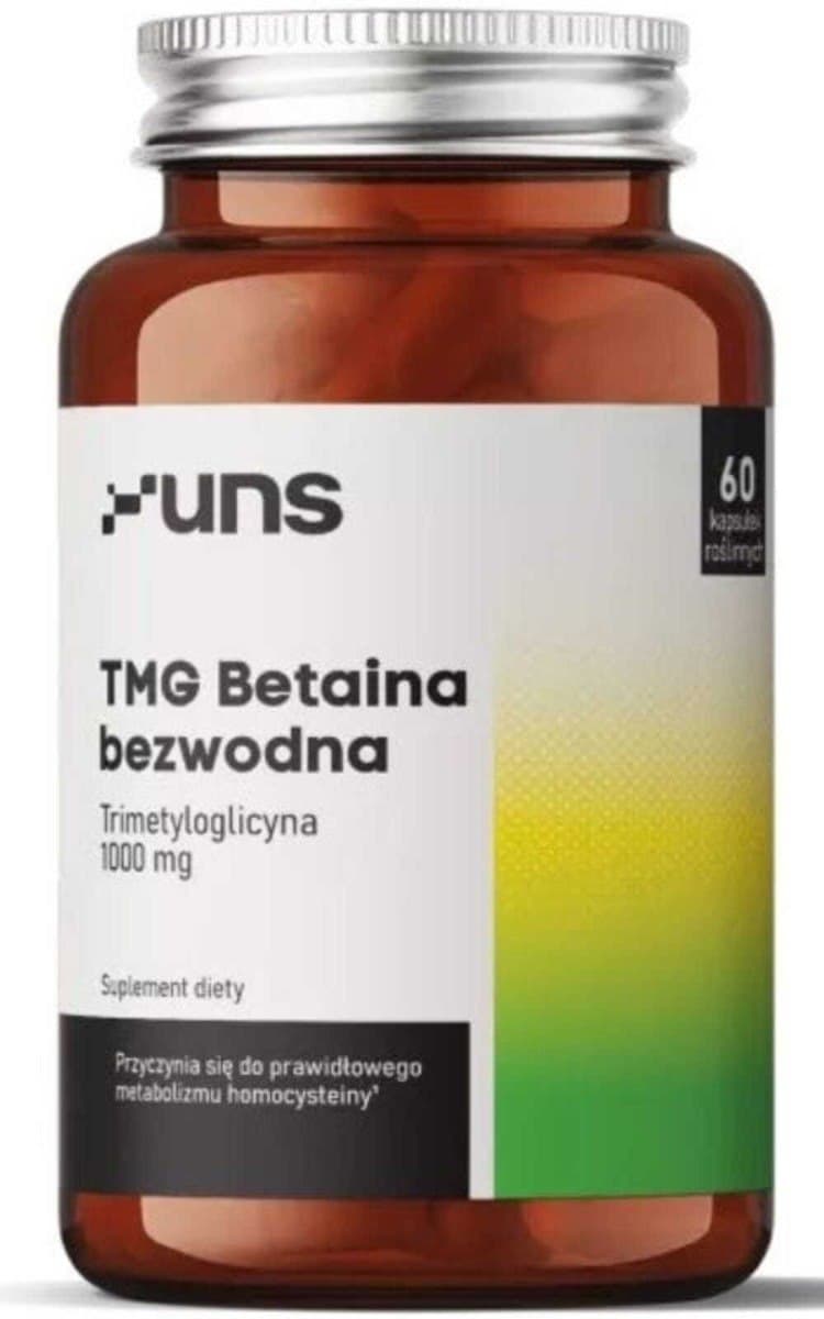UNS - TMG Betaine Anhydrous - 60 Caps – UNS förpackning