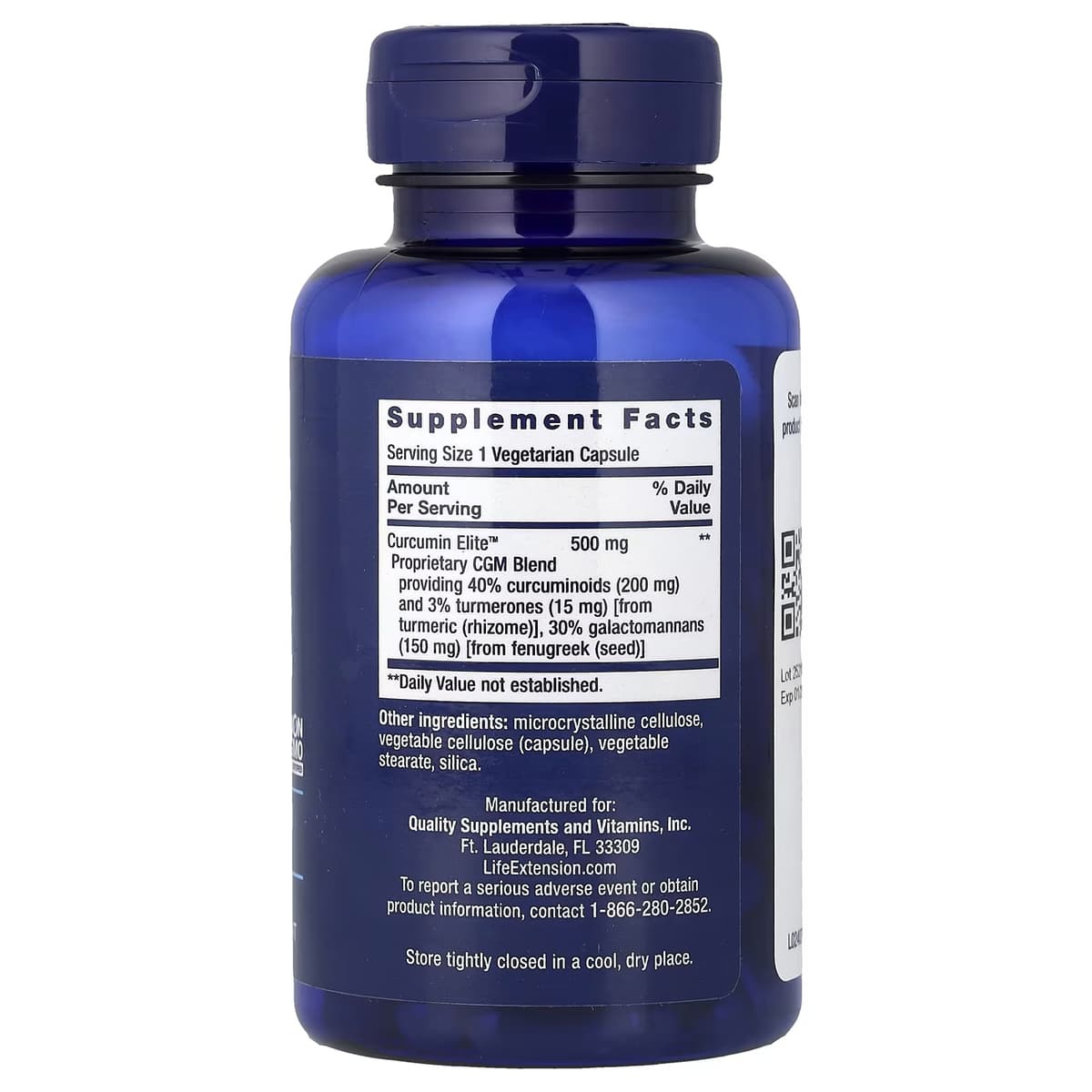 Life Extension - Curcumin Elite Gurkmejeekstrakt - 60 Vcaps