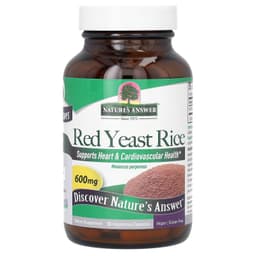 Nature's Answer - Red Yeast Rice - 90 Vegetarian Capsules