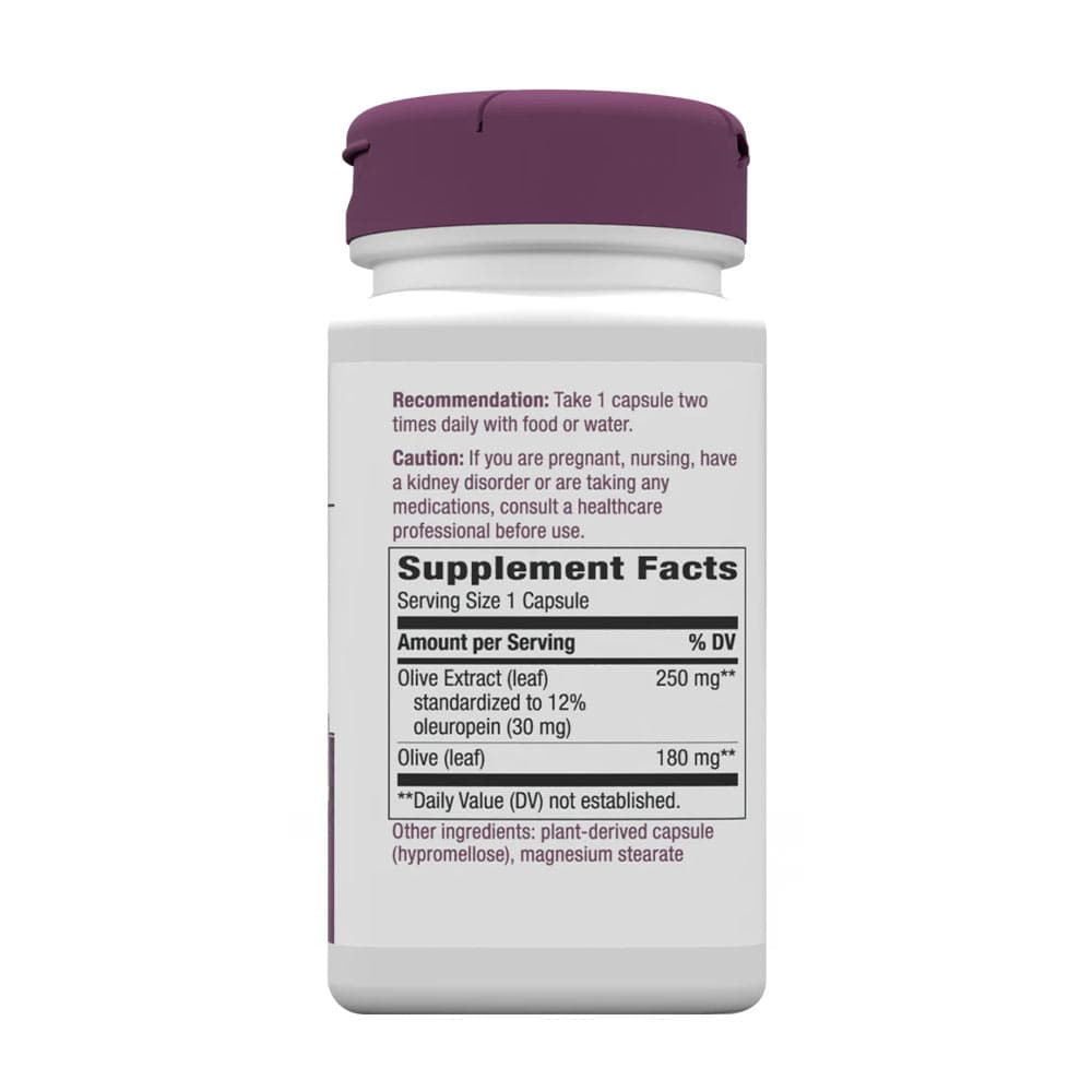 Nature's Way - Olive Leaf Premium Extract - 60 Caps
