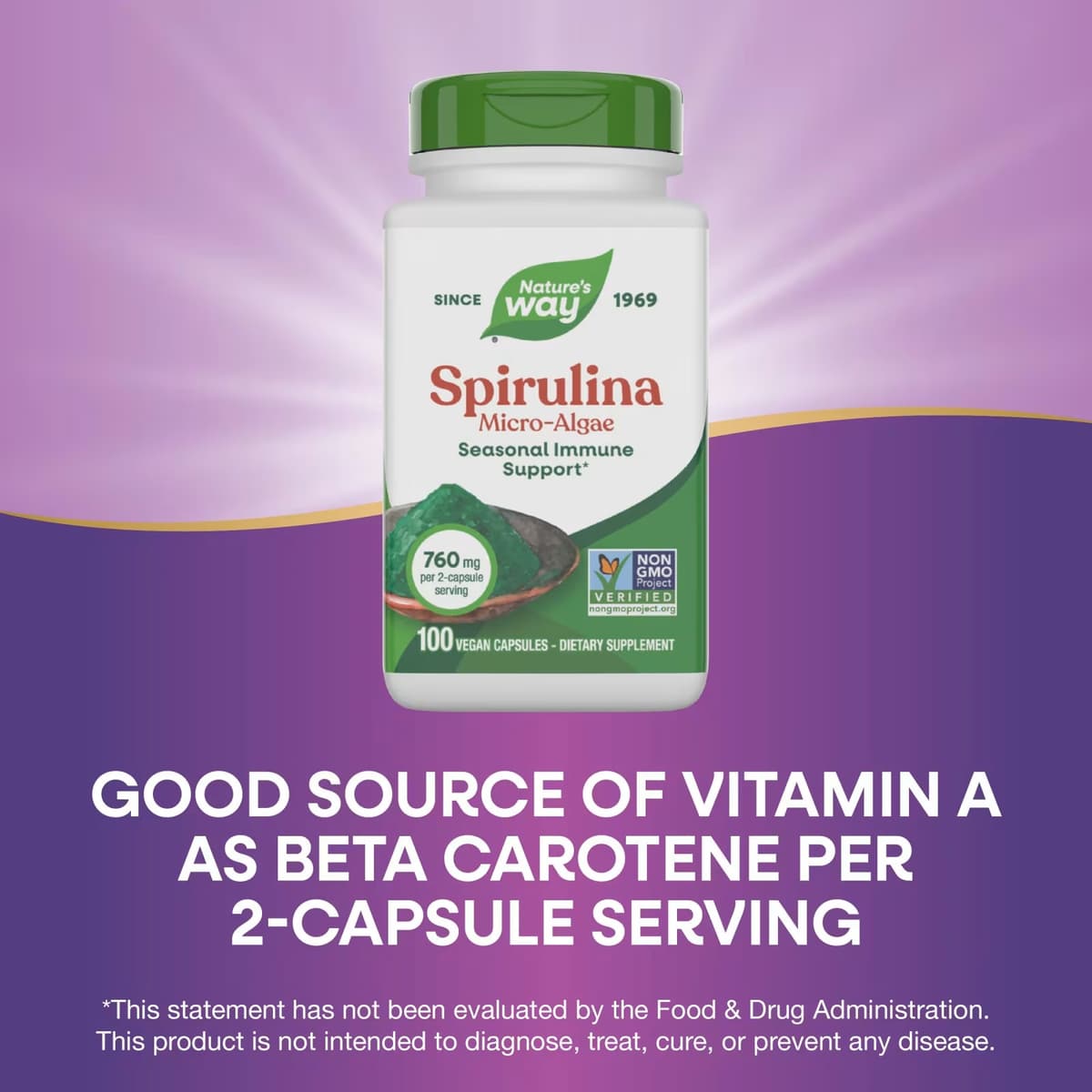 Nature'S Way - Spirulina Mikroalger
