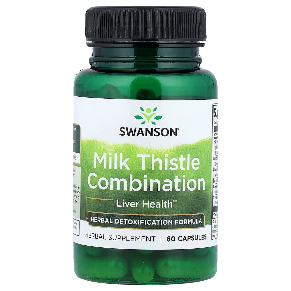 Swanson - Milk Thistle Combination - 60 Caps