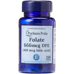 Puritan's Pride - Folat - 250 Tabletter