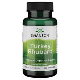 Swanson - Turkey Rhubarb - 100 Caps