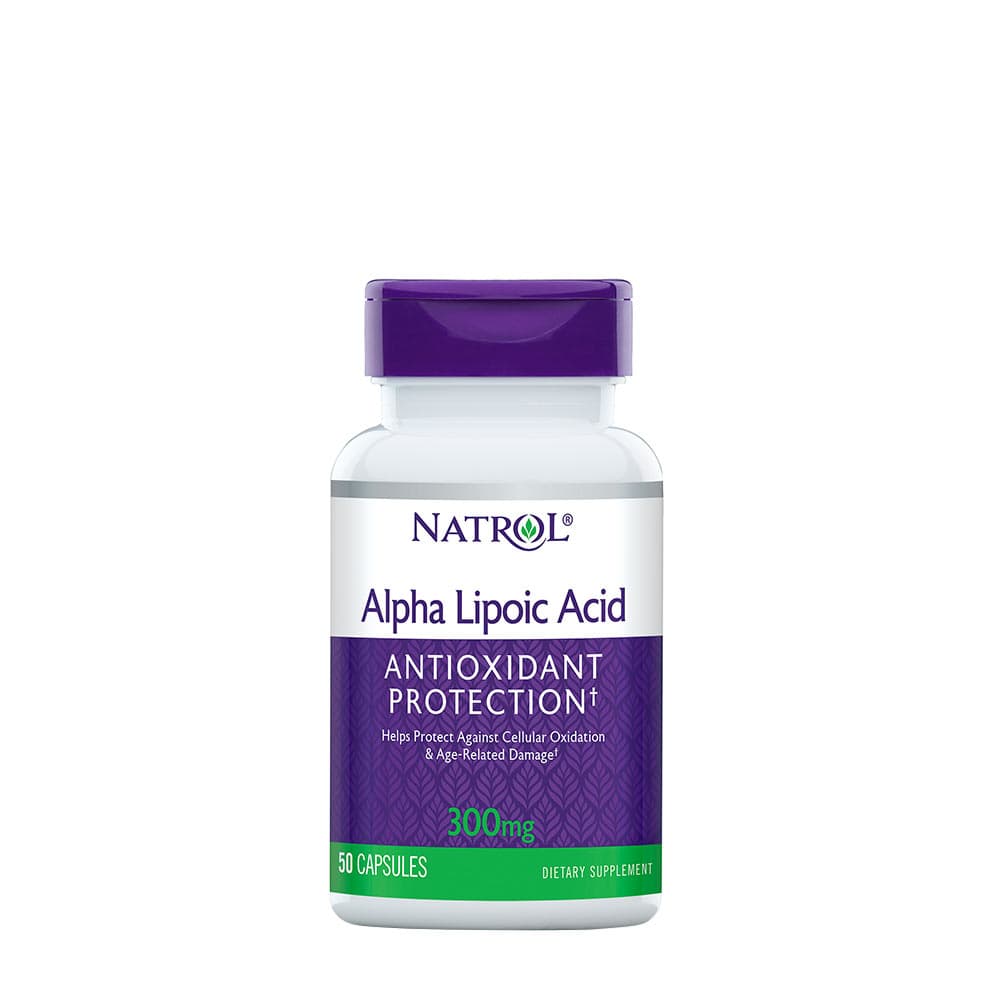 Natrol - Alpha Lipoic Acid - 50 Caps (KORT DATUM 2026-08-30)