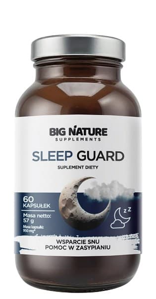 Big Nature - Sleep Guard - 60 Caps – Big Nature förpackning