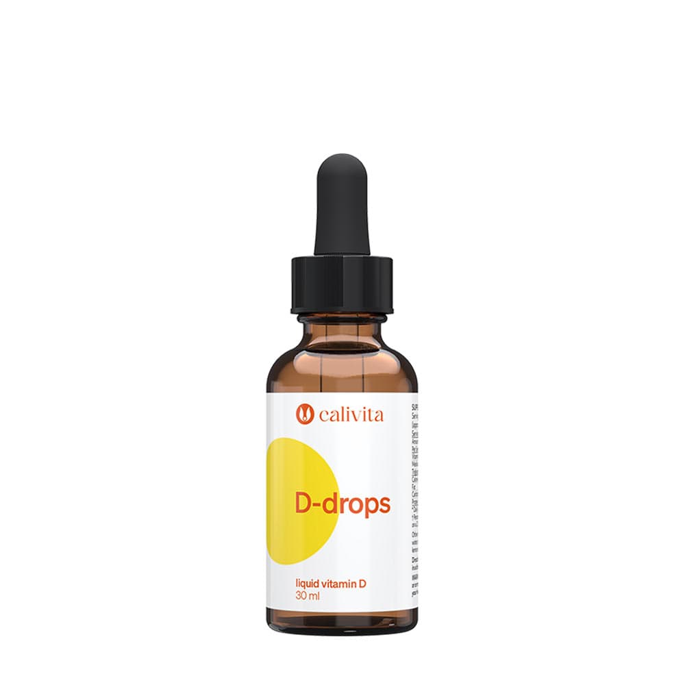 CaliVita D-drops - Orange - 30 ml – CaliVita förpackning