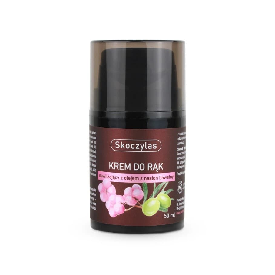 Skoczylas - Hand Cream with Cotton Seed Oil - 50 ml – Skoczylas förpackning