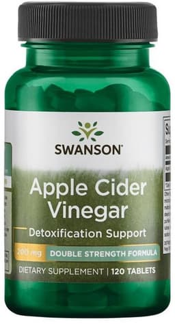 Swanson - Apple Cider Vinegar, 200mg Double-Strength